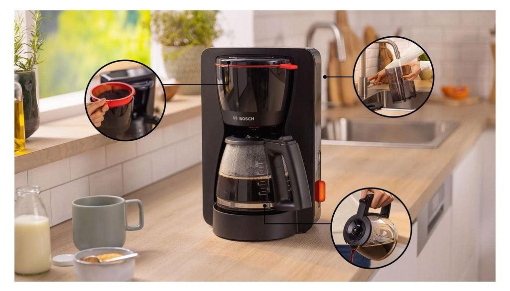 Bosch TKA 3M133 MyMoment schwarz Produktbild 