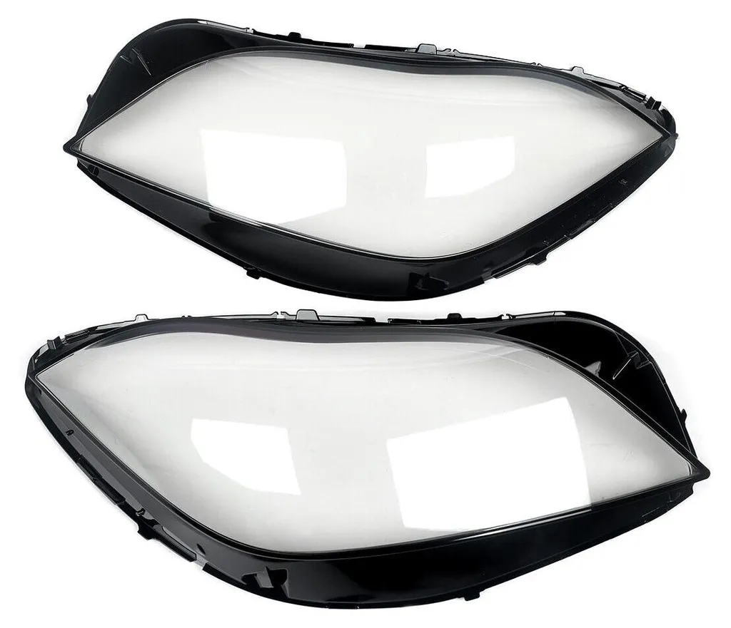 Coque de phare de rechange en polycarbonate durable pour rénovation auto