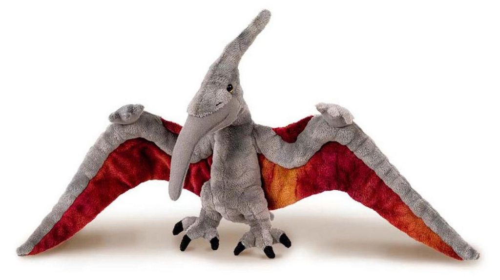 Pteranodon dinosaurus plyš 65x28cm šedivý 0m+ Obrázek produktu 