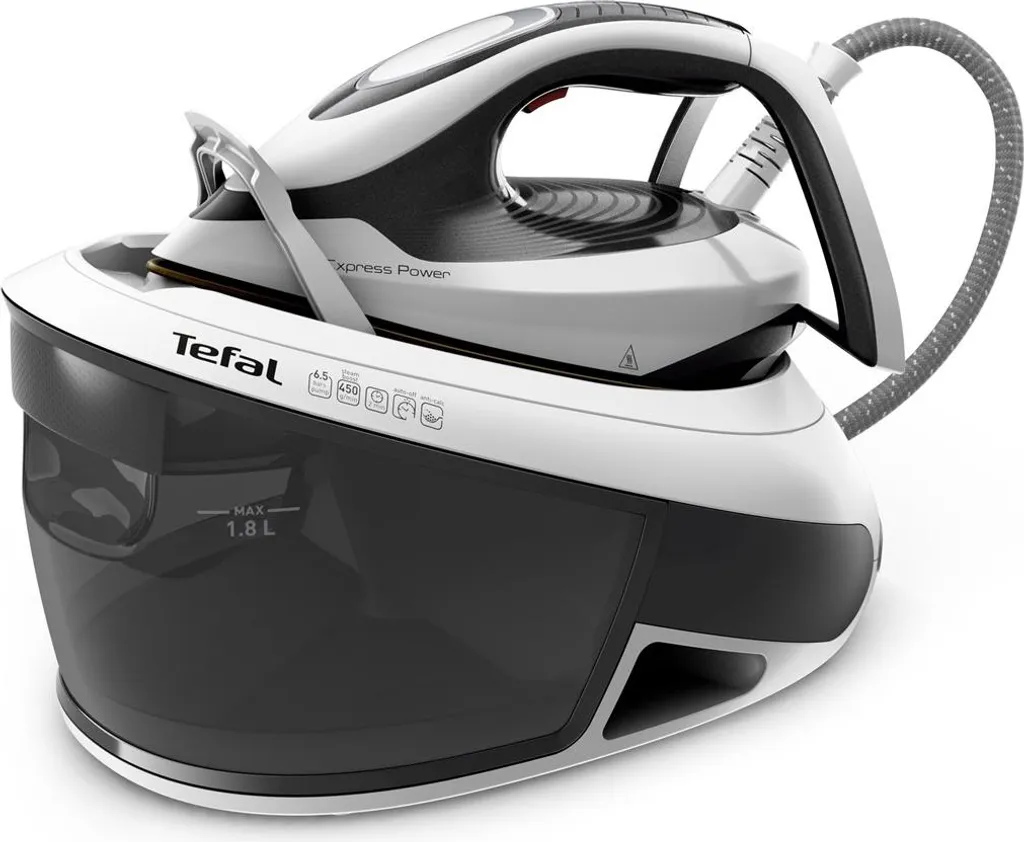 Centrale vapeur haute pression Tefal Express Power 1,8 L Noir et Blanc