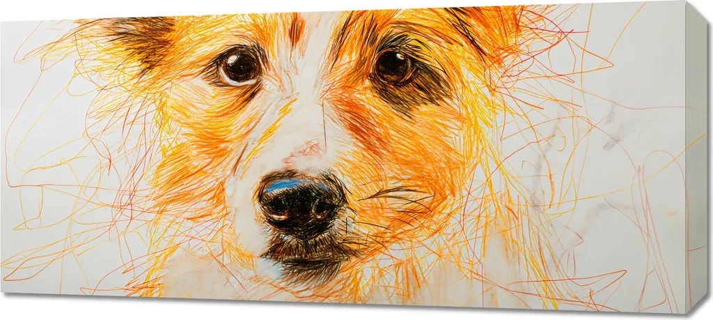 Image Adorable Invité 90 x 40 cm - Impression Haute Définition XL Art