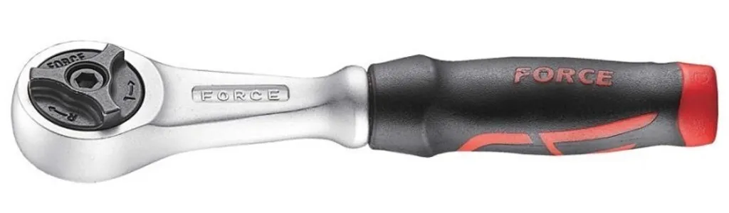 Cricchetto Professionale FORZA 802222 1/4" reversibile 72 Denti Acciaio CrV