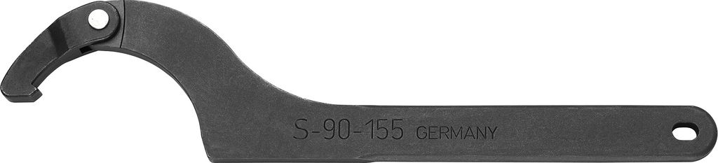 Elora Gelenk-Hakenschlüssel mit Nase, 155-230 mm ELORA-890-VG 155-230