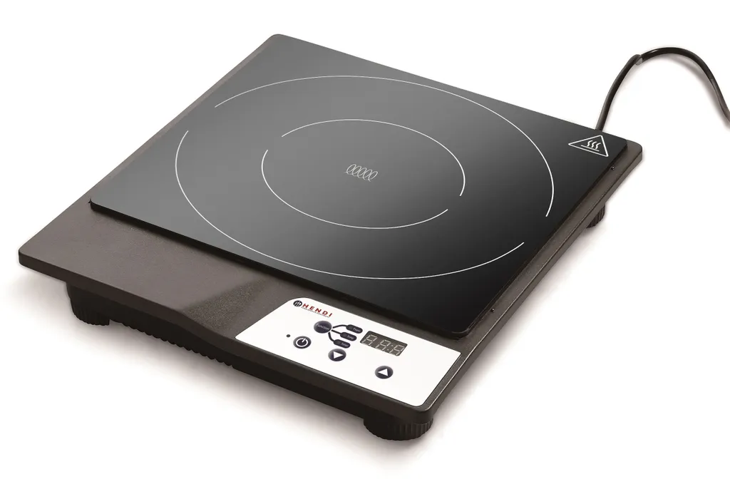 Hendi plaque à induction 1000929PRZEM - Réchaud de cuisson noir 2000W - 16