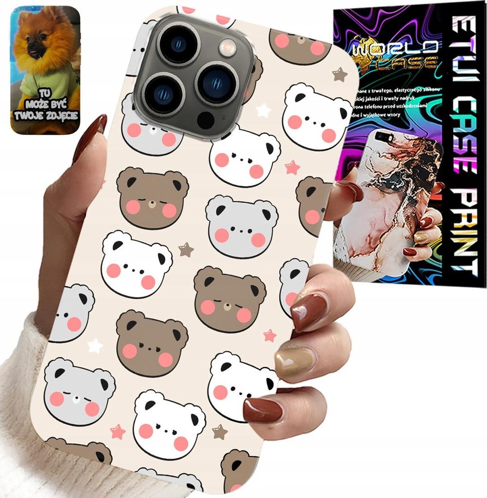 Hülle Für Iphone 13 Pro - Teddybär-Designs Für Die Jüngsten + Glas