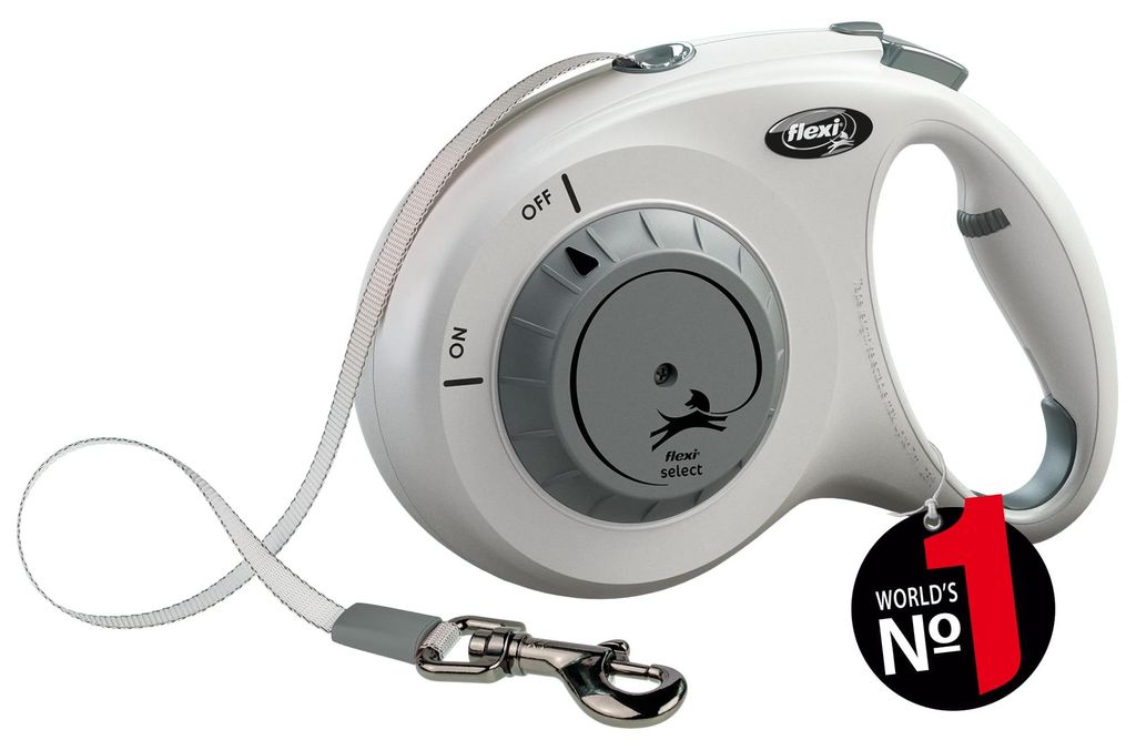 Laisse rétractable flexi® Select M pour chiens, 0-7 m, Image du produit 