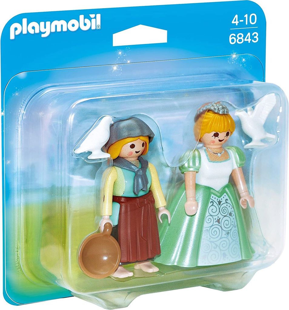 PLAYMOBIL 6843 - Pack duo princesse et servante Image du produit 