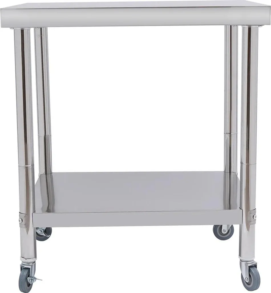 Table inox mobile charge 300kg : la solution pour gagner de l'espace pro - 8