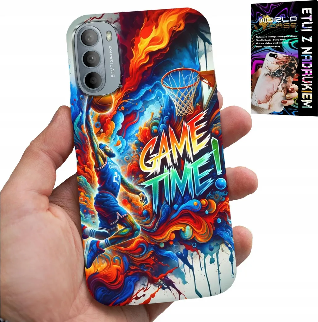 Custodia Motorola G31 / G41 NBA Game Time - Stile e Sicurezza
