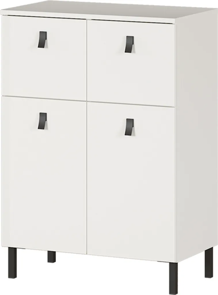 Solution rangement salle de bain : Armoire Orion 60cm Blanche Vendomo