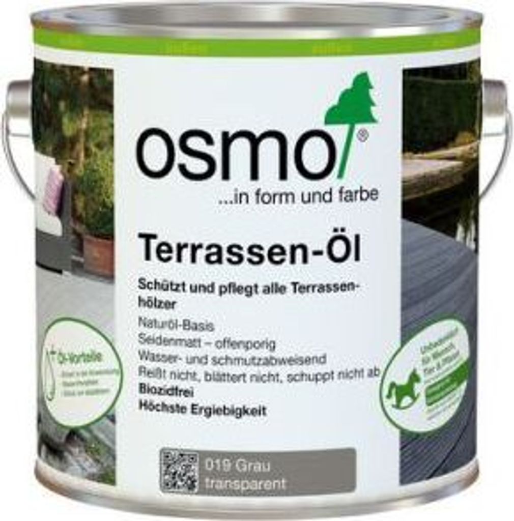 Osmo Terrassen-Öl Grau 2,50 l - 11500142 Produktbild 