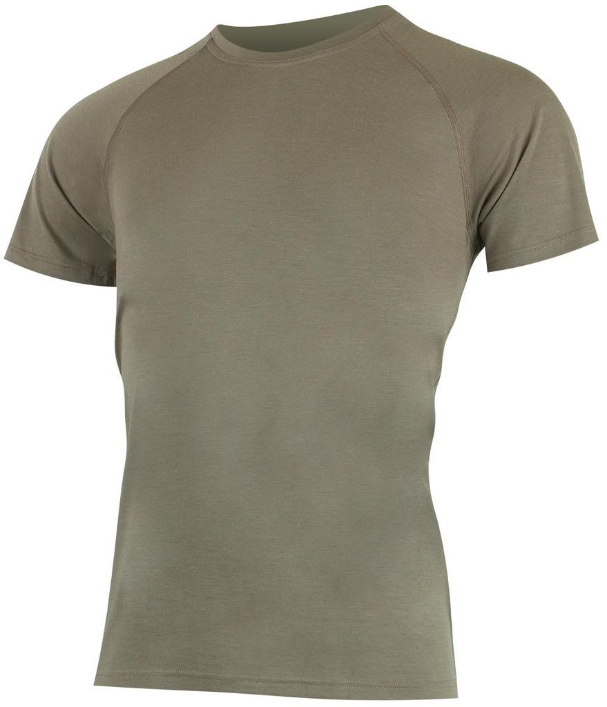 QUIDO Herren Merinowoll-Kurzarm-T-Shirt