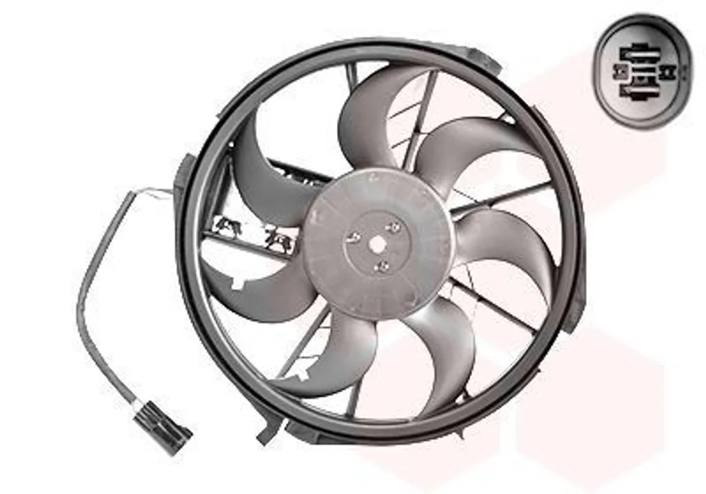 Ventilateur moteur électrique 3045746 Van Wezel adaptable Mercedes-Benz