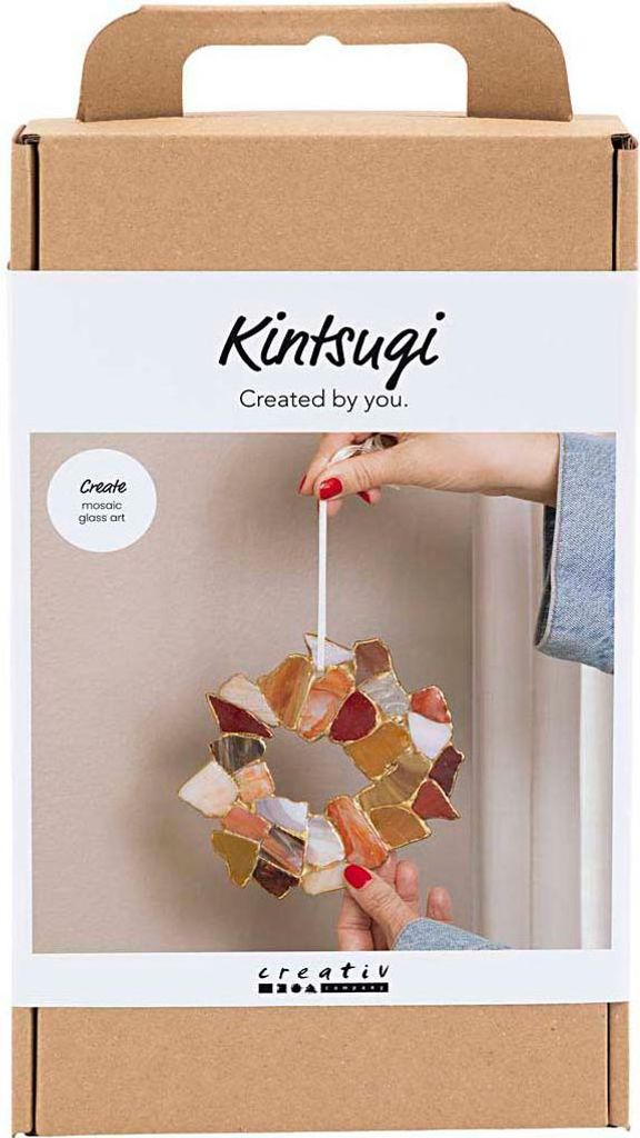 Creativ Company Kintsugi Bastelset - DIY Hängende Keramikdekorationen