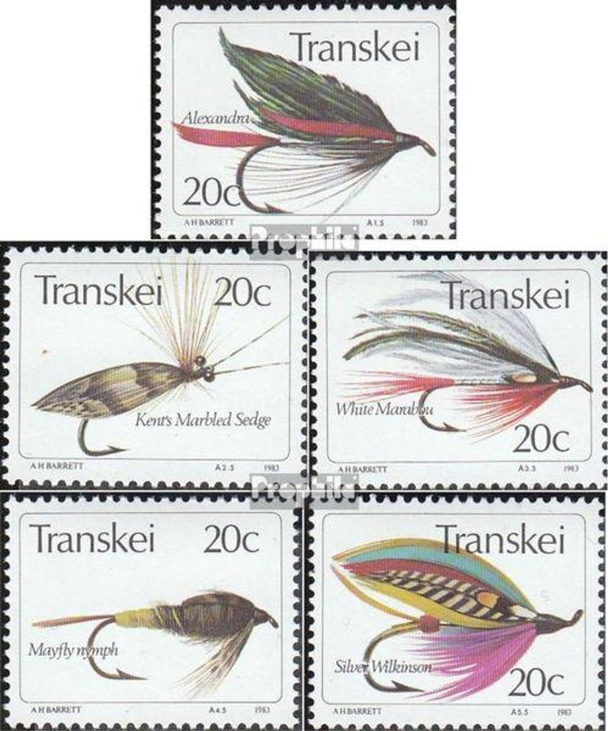 Briefmarken Südafrika - Transkei 1983 Mi 115-119 Produktbild 