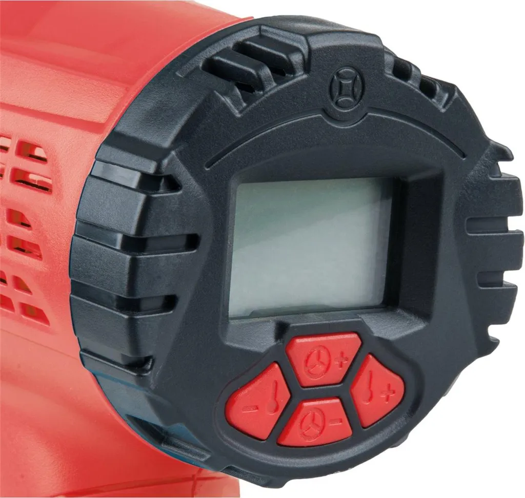 KS Tools Pistolet à air chaud numérique 2000W avec écran LCD - 500.8030