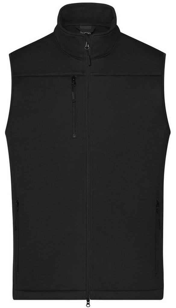 James and Nicholson - Weste für Herren LT2444 (L) (Schwarz)