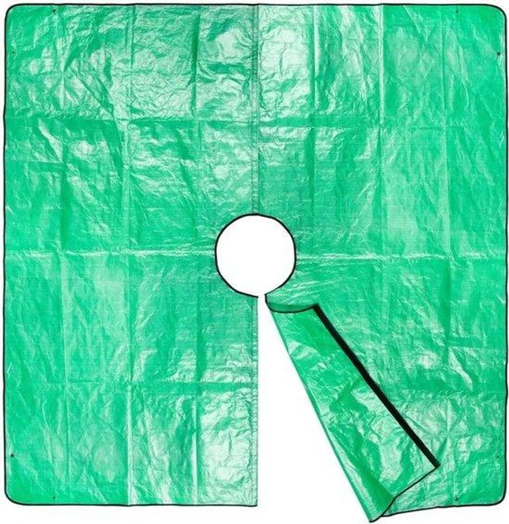 Gartenzaun für das Schneiden, mit Augen von 30 cm, Maße 200 x 200 cm, Ecke-Griffen für einfache Befestigung um Sträucher und Bäume - 30 cm.