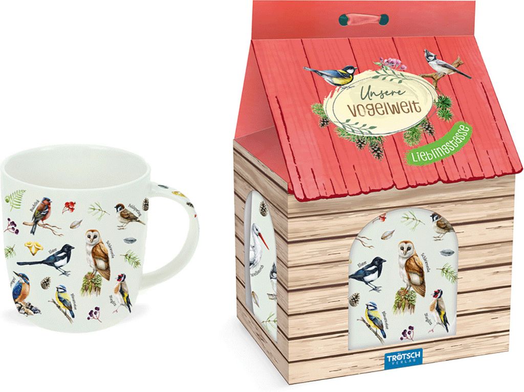 Trötsch Tasse im Vogelhäuschen Unsere Vogelwelt
