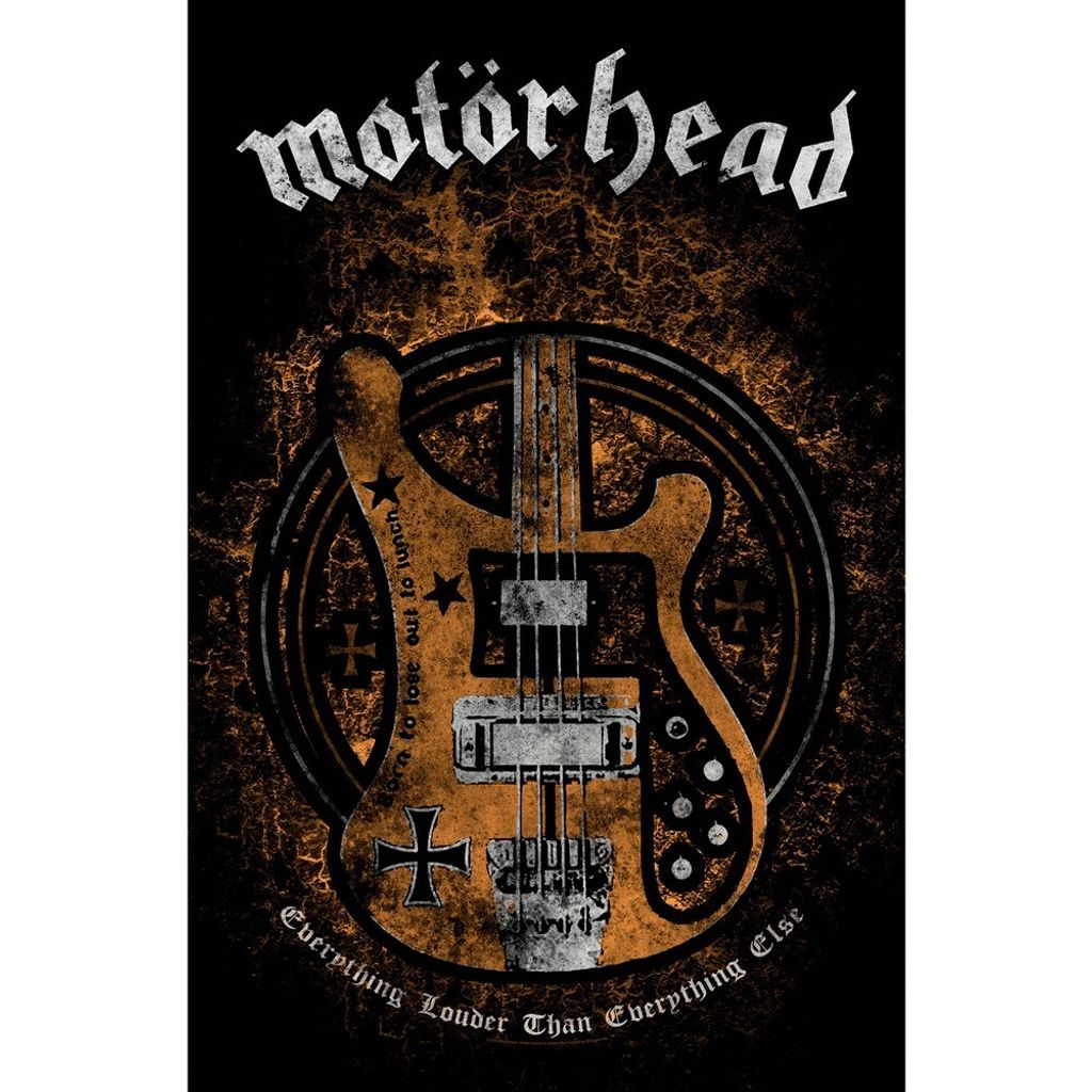 Motorhead - Poster "Lemmy´s Bass", Polyester RO8373 (106 cm Produktbild 