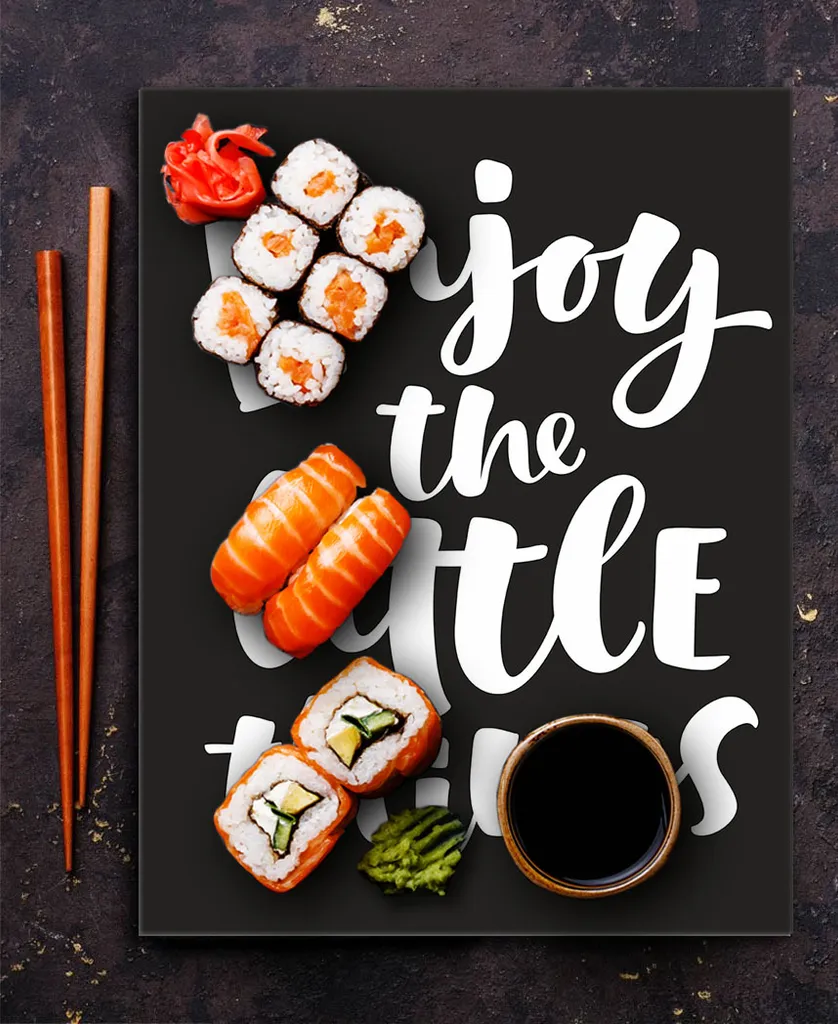 Copertura Piano Cottura 40x52 Ceramica e Vetro - Tagliere Decorativo Nero - 6