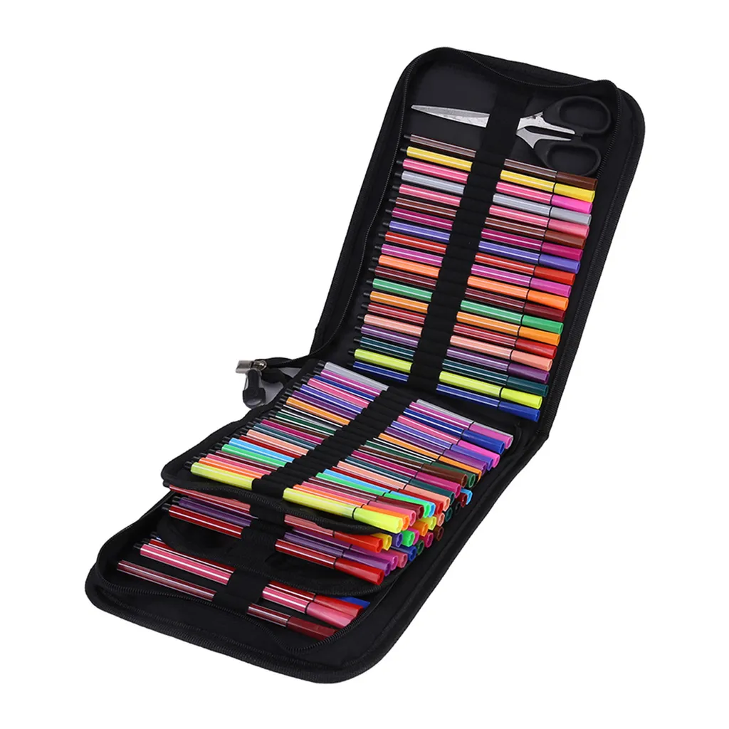 Astuccio per Schizzi Professionale: Sacchetto per Matite da Viaggio - 3