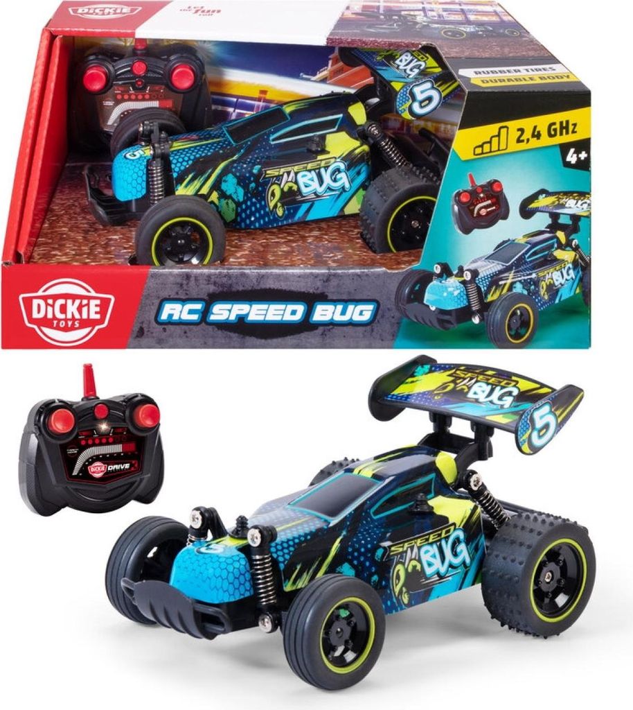 Dickie ferngesteuertes Fahrzeug Auto Go Crazy RC Speed Bug Produktbild 