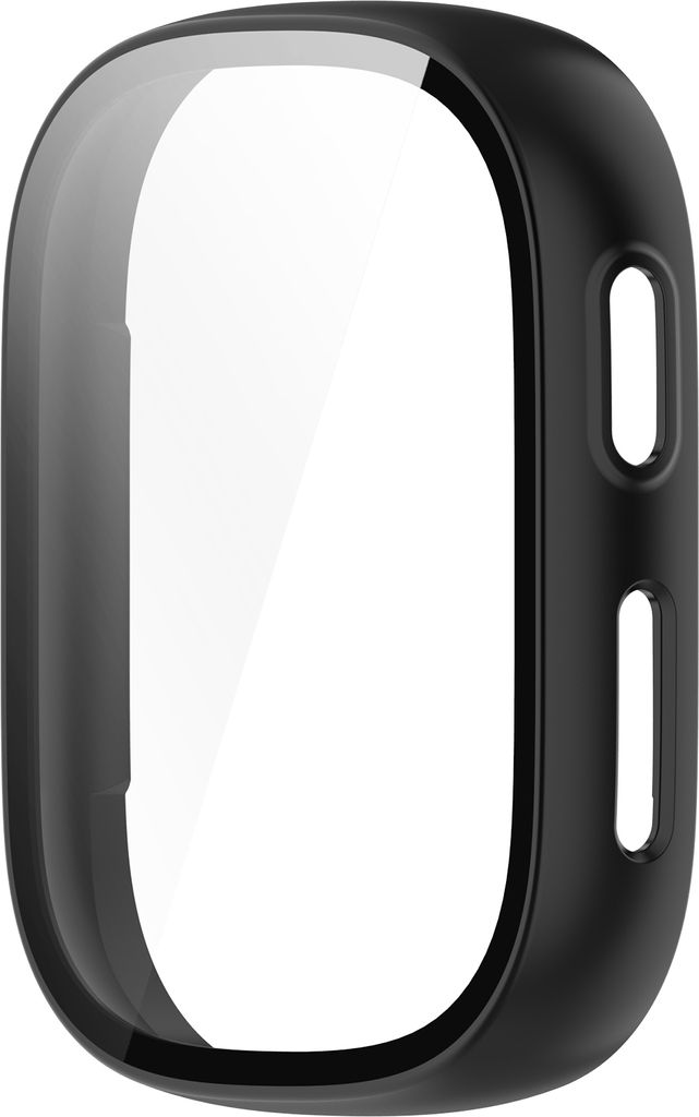 INF Uhrengehäuse mit Displayschutzfolie für Xplora X6 Play Schwarz