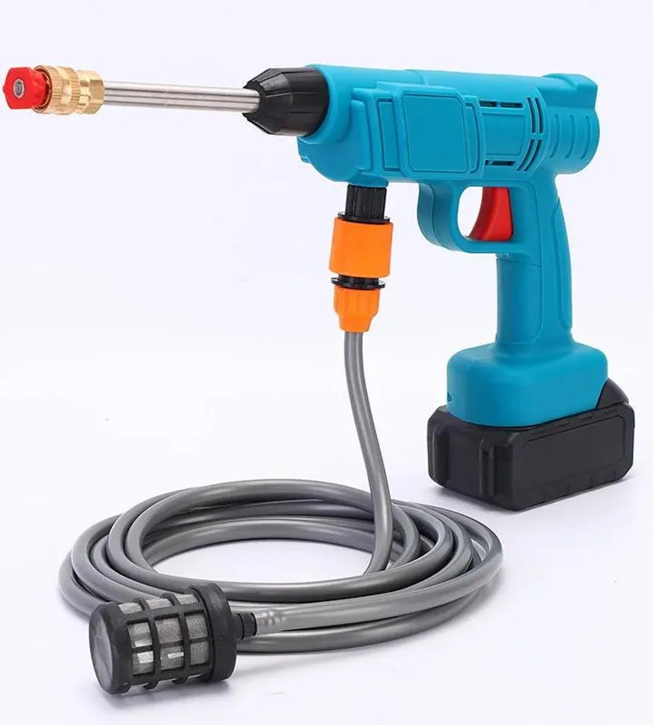 Idropulitrice Cordless Blu QD0127T2HE 9000mAh | Lavaggio Auto Ovunque