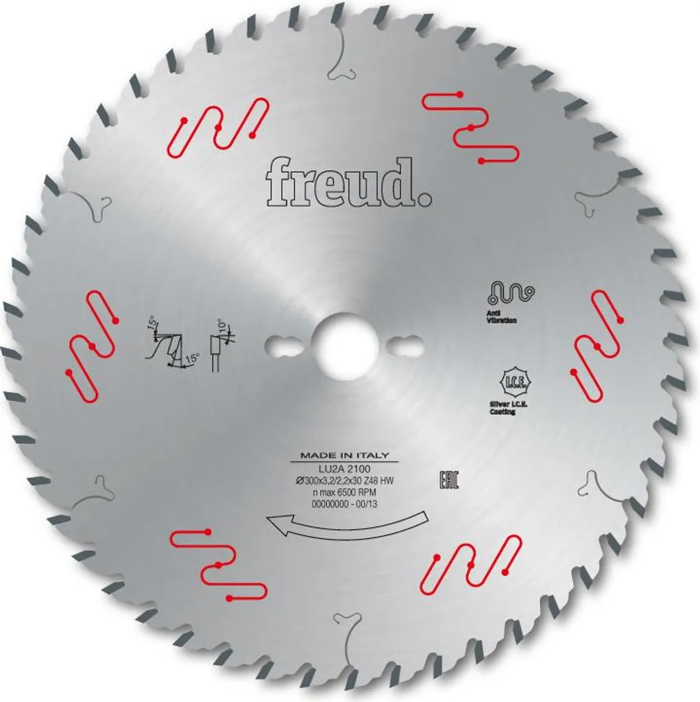 Lame de scie circulaire Freud LU2A 2400 Ø315mm Z48 - F03FS04844 Pro