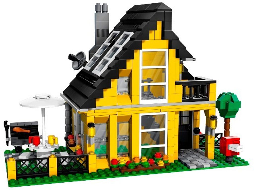 4996 LEGO Creator Ferienhaus Strandhaus  & Produktbild 
