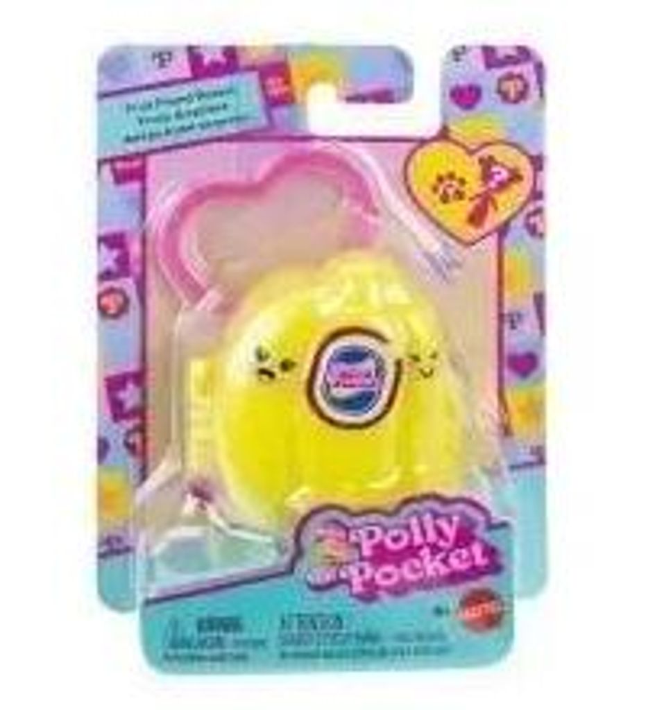 Polly Pocket Fruit Friend Reveal Banana, 4 Jahr(e), 120 mm