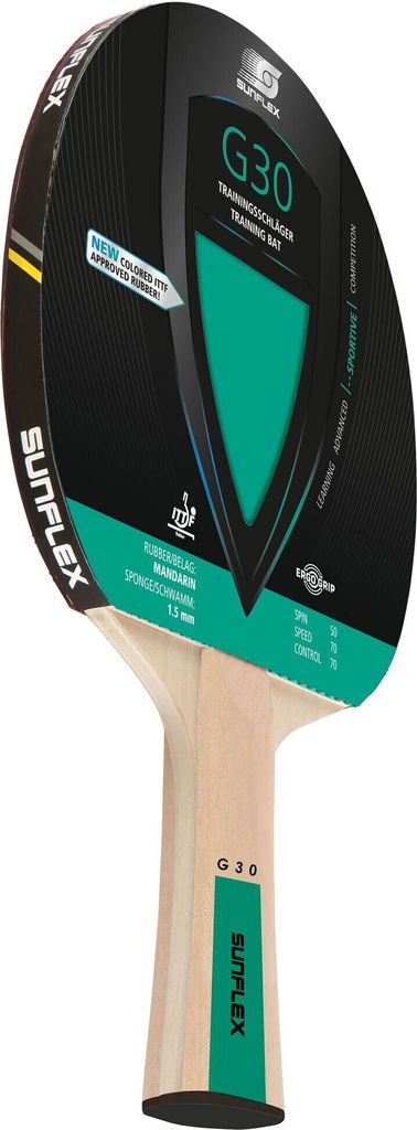 Sunflex Tischtennisschläger "Color Comp 30", Grün
