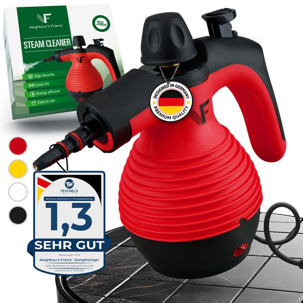 Neighbour's Friend® Dampfreiniger Handgerät mit vielen Produktbild 