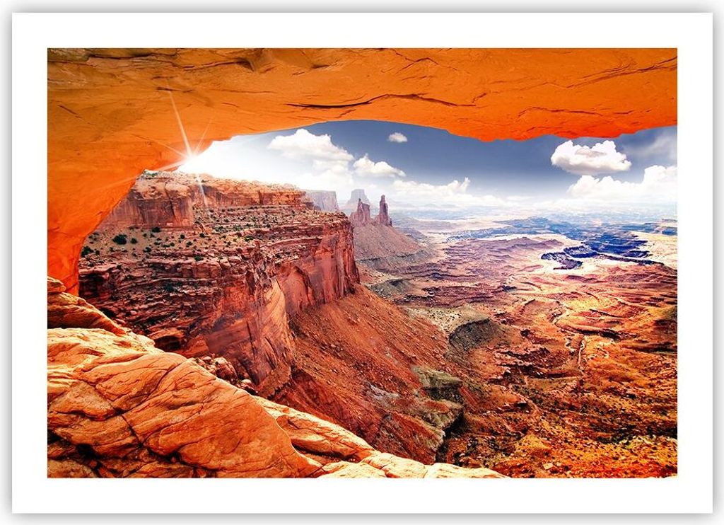 Poster - Poster ohne Rahmen - Amerika arizona schlucht Produktbild 