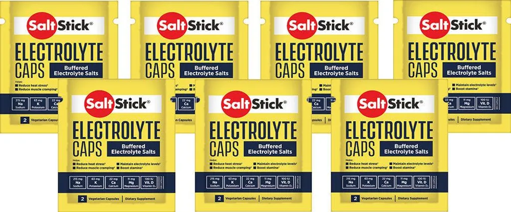 Saltstick Capsules d'électrolytes - Pack d'essai 7 x 4,4g pour Sport