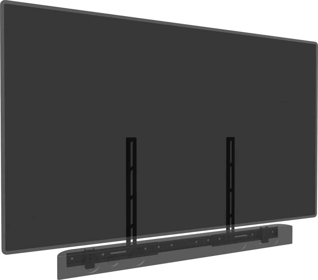 Multibrackets 7895 Supporto Parete TV per Soundbar e Casse Nero