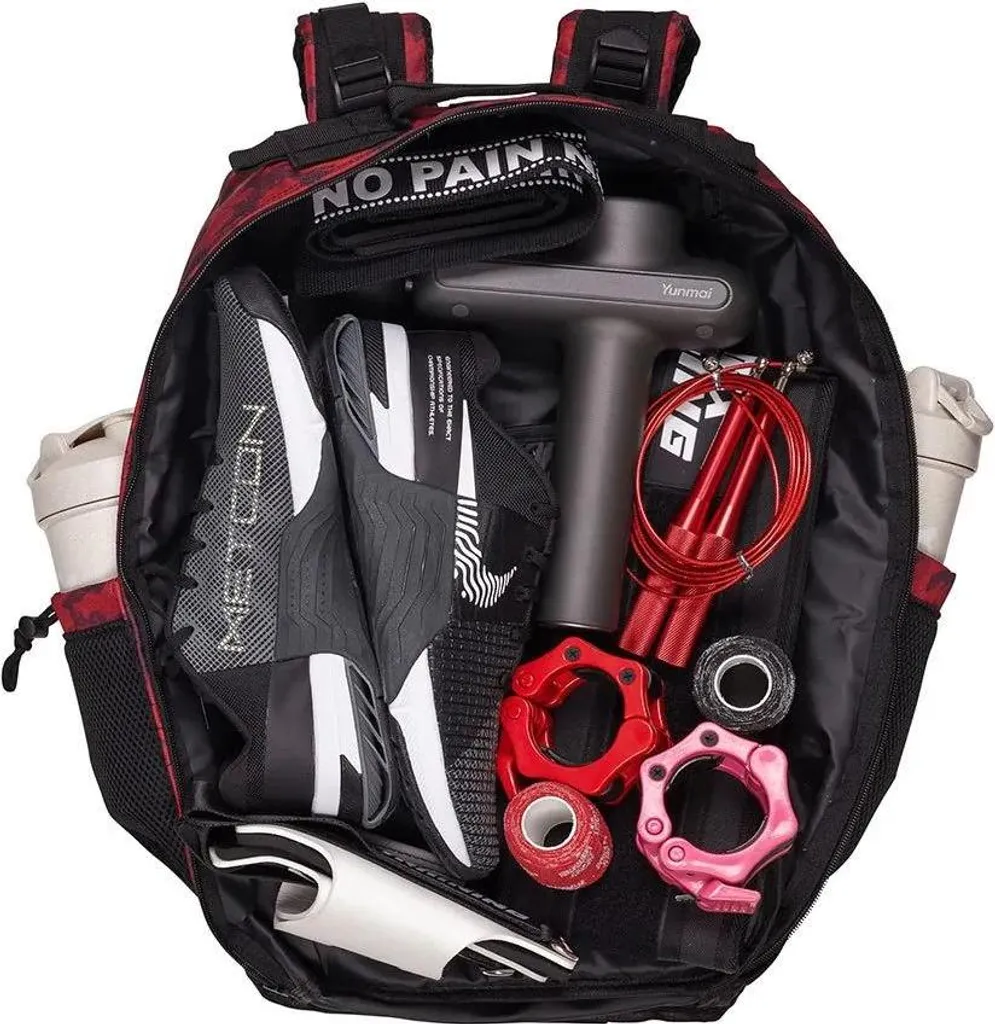 Sac de Randonnée et Cross-Training 45L Elitex Training V2 Rouge Uni - 2