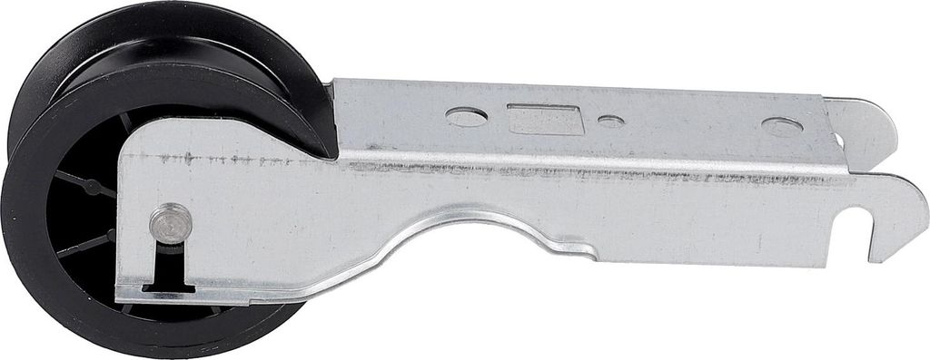 easyPART passend für 40015405 CANDY/ HOOVER Spannrolle mit Halter Candy für Trockner