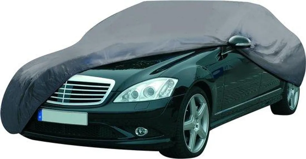 Housse de voiture extérieure anti-UV et résistante noire 534x178x120