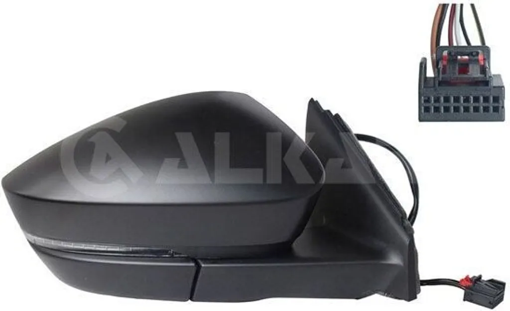 Rétroviseur droit ALKAR 9028771 compatible Karoq - OE 5658575389B9