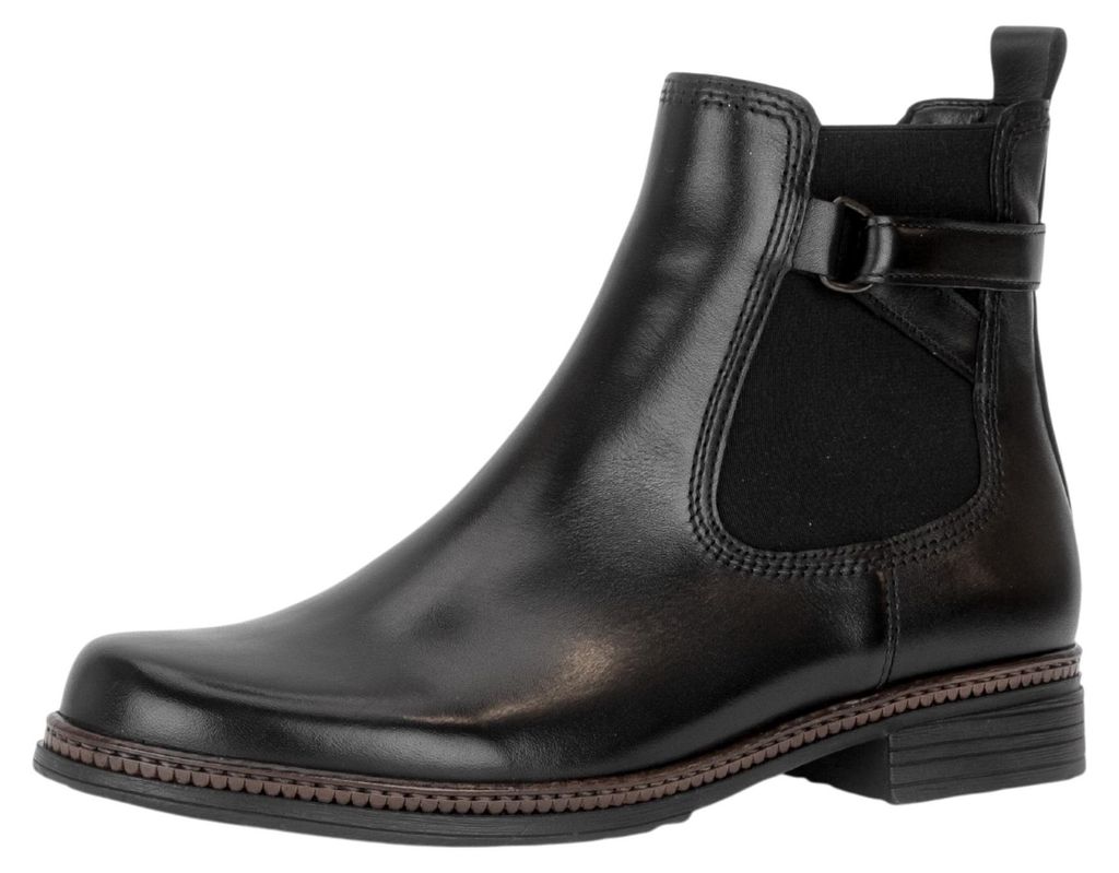 Gabor Damen Elegante Stiefelette F-Weite 8023.01 Schwarz