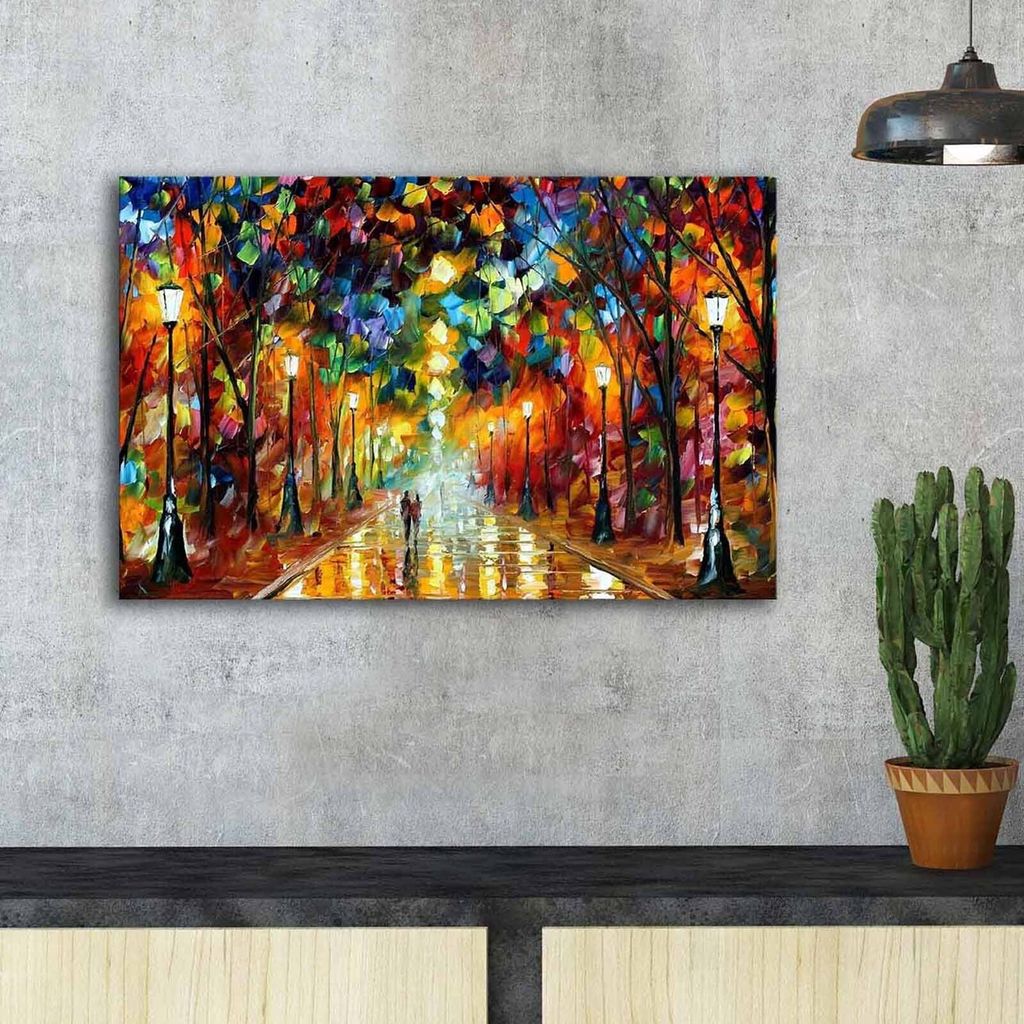 Wallity, FAMOUSART, 45 x 70 cm, Dekorative Leinwandmalerei, Produktbild 