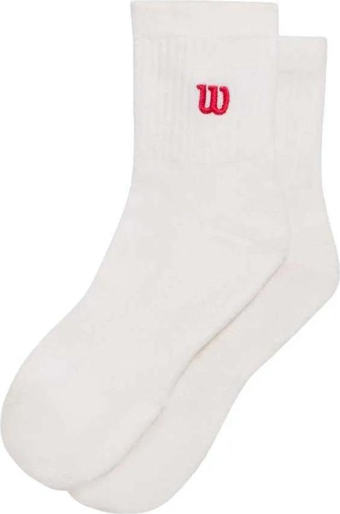 Wilson Quarter Length Socken Weiß EU 38-42 Herren,Damen Weiß EU 38-42