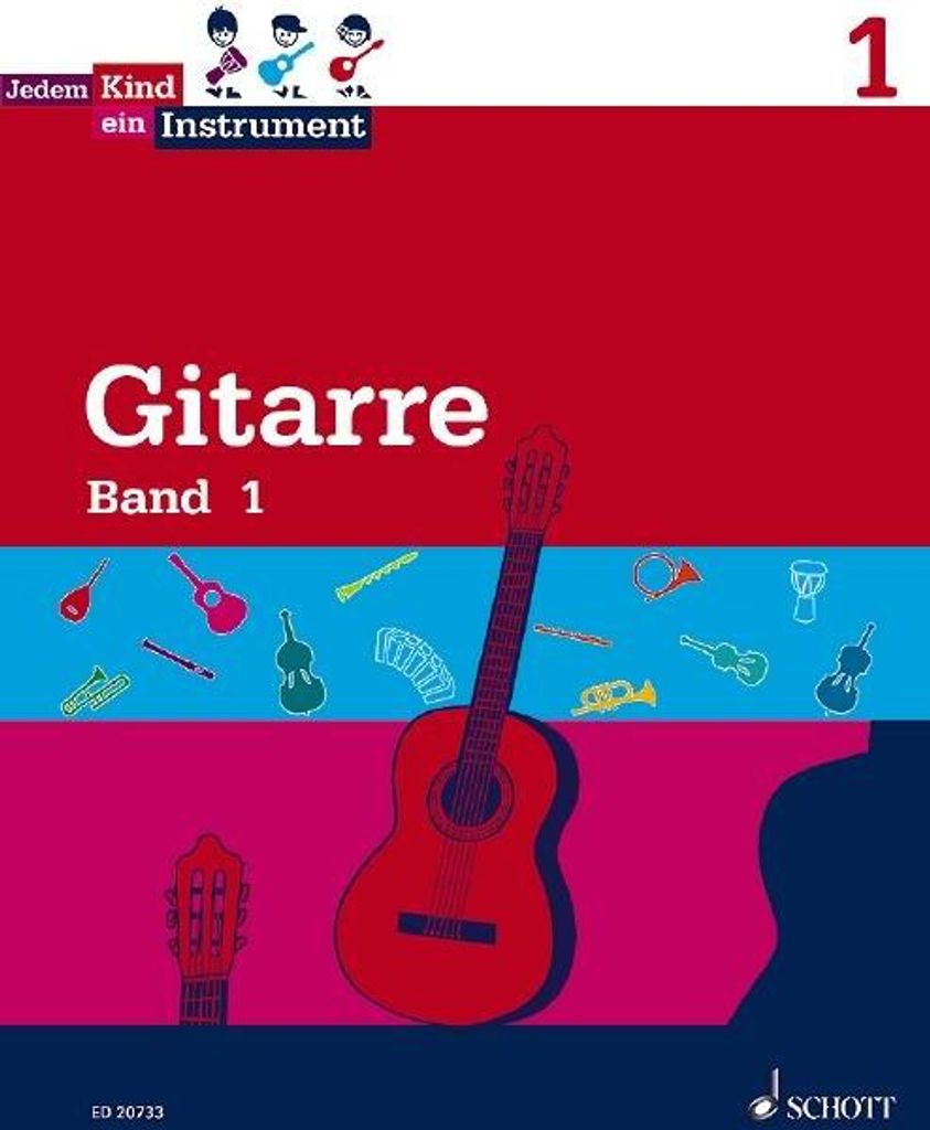 Jedem Kind ein Instrument. Gitarre Band 1 Produktbild 