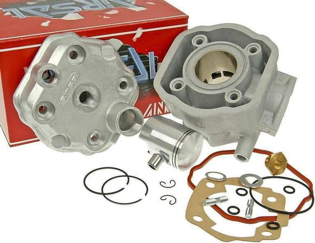 Zylinderkit Airsal Tech-Piston 50ccm 39,9mm für Derbi Senda GPR, Gilera GSM SMT RCR Zulu EBE, EBS