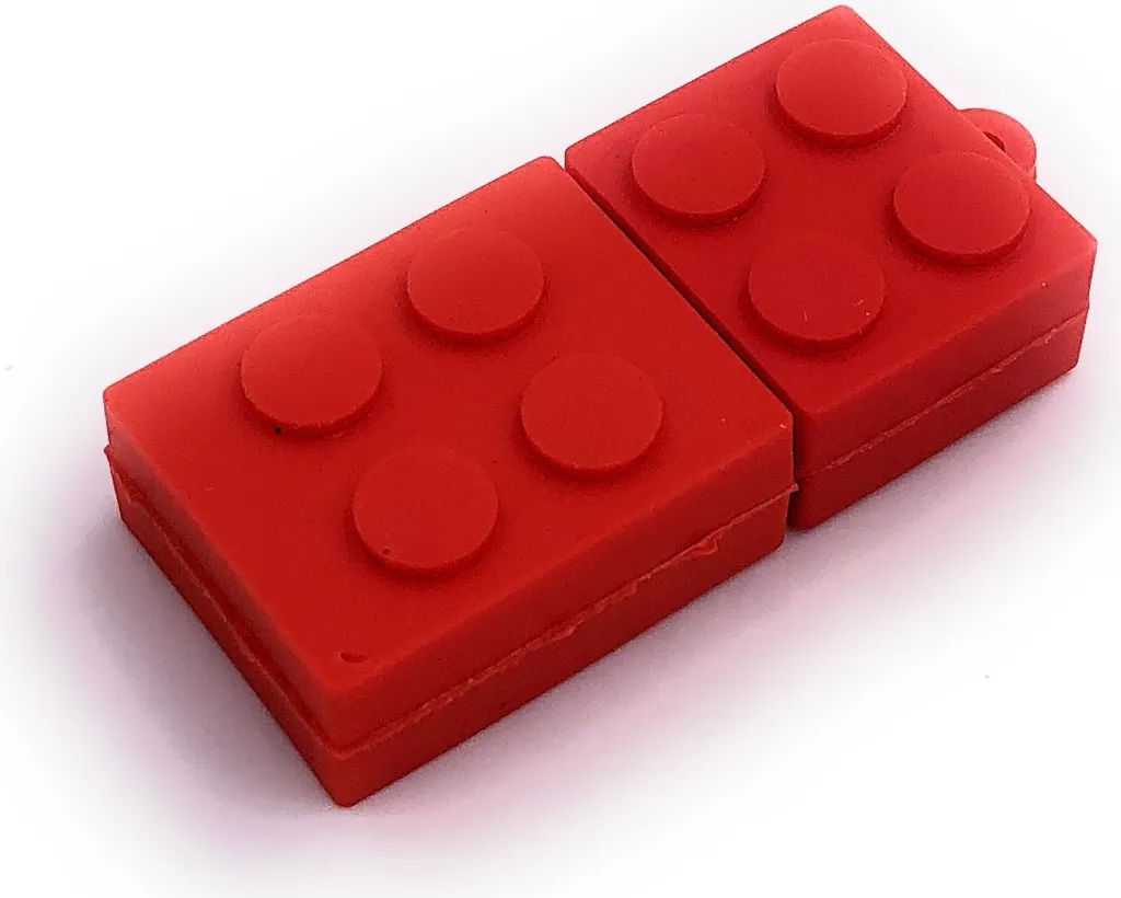Onwomania Building Block Red Funny USB Stick 16 GB USB 2.0