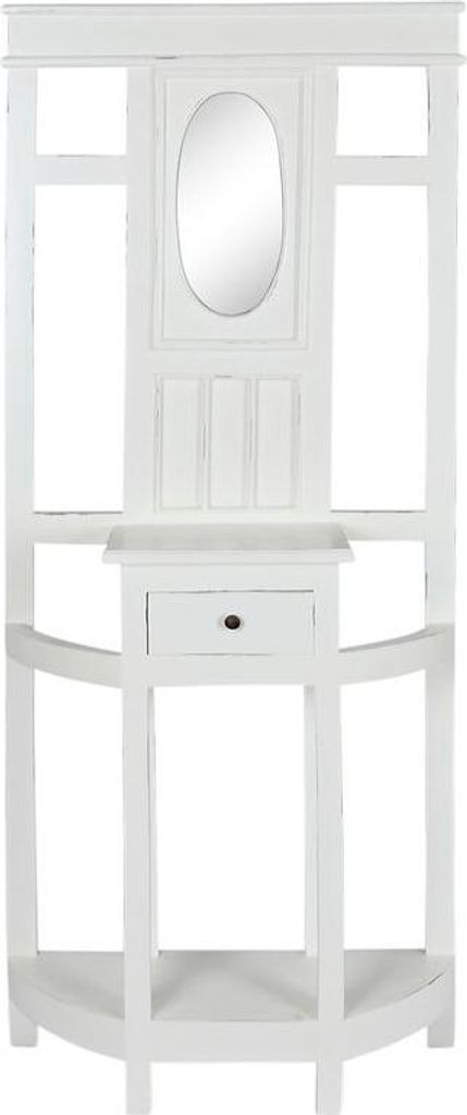 Recibidor Home ESPRIT Blanco 75 x 31 x 180 cm 77 x 31 x 180 cm