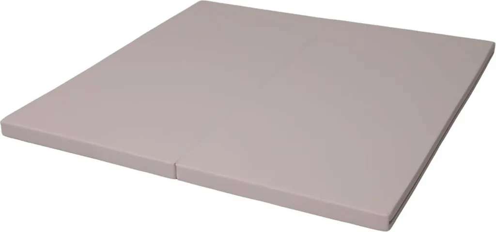 Tapis de fitness et yoga Satellite 120x120x5 cm Beige pour la maison