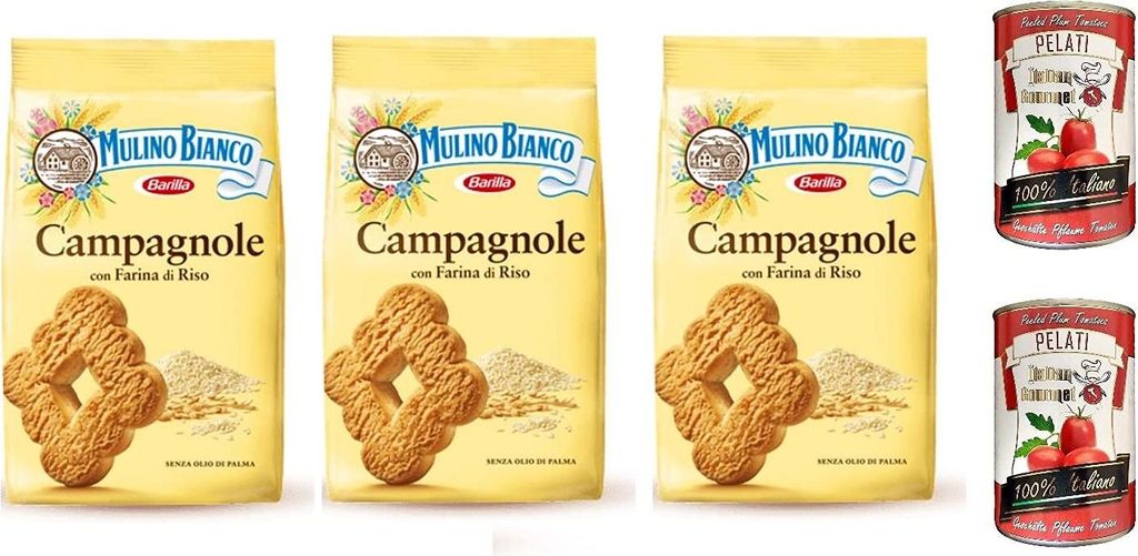 3x Mulino Bianco Kekse Campagnole 700g biscuits cookies Produktbild 